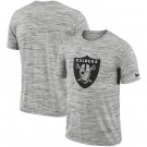 Las Vegas Raiders Marled Stadium Heathered Printed T Shirt 200835