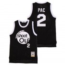 Men's Above The Rim #2 Pac Motaw Tournament Shoot Out Black Basketball Jersey
