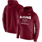 Men's Alabama Crimson Tide Crimson Football Oopty Oop Club Fleece Pullover Hoodie