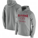 Men's Alabama Crimson Tide Gray Football Oopty Oop Club Fleece Pullover Hoodie