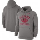 Men's Alabama Crimson Tide Heathered Gray Football Club Pullover Hoodie