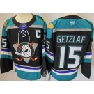 Men's Anaheim Ducks #15 Ryan Getzlaf Black Authentic Jersey
