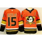 Men's Anaheim Ducks #15 Ryan Getzlaf Orange Authentic Jersey