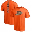 Men's Anaheim Ducks #15 Ryan Getzlaf Orange Printed T Shirt 112482