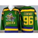 Men's Anaheim Ducks #96 Charlie Conway Green Jersey