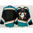 Men's Anaheim Ducks Blank Black Authentic Jersey