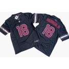 Men's Arizona Cardinals #18 Marvin Harrison Jr Limited Black FUSE Vapor Jersey