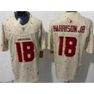 Men's Arizona Cardinals #18 Marvin Harrison Jr Limited Cream Rivalries FUSE Vapor Jersey