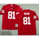 Men's Arizona Cardinals #81 Anquan Boldin Red 2003 Throwback Jersey