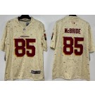 Men's Arizona Cardinals #85 Trey McBride Limited Cream Rivalries Vapor Jersey
