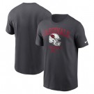 Men's Arizona Cardinals Anthracite Helmet Essential T Shirt