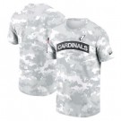 Men's Arizona Cardinals Arctic Camo 2024 Salute To Service Performance T Shirt
