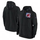 Men's Arizona Cardinals Black 2023 Crucial Catch Club Pullover Hoodie