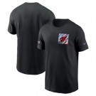 Men's Arizona Cardinals Black 2023 Crucial Catch Sideline TriBlend T Shirt