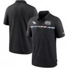 Men's Arizona Cardinals Black Crucial Catch Polo