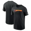 Men's Arizona Cardinals Black Local Essential T Shirt