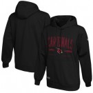 Men's Arizona Cardinals Black Printed Pullover Hoodie 302618