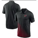 Men's Arizona Cardinals Black Red Vapor Performance Polo