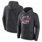 Men's Arizona Cardinals Charcoal 2021 Playoffs Bound Lights Action Pullover Hoodie