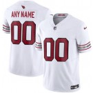 Men's Arizona Cardinals Customized Limited White FUSE Vapor Jersey