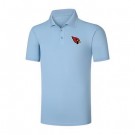 Men's Arizona Cardinals Light Blue Eclipse Polo