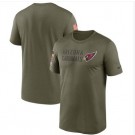 Men's Arizona Cardinals Olive 2022 Salute to Service Legend Team T Shirt
