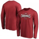 Men's Arizona Cardinals Red Darius Rucker Long Sleeve T Shirt