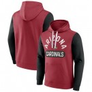 Men's Arizona Cardinals Red Extra Point Pullover Hoodie