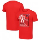 Men's Arizona Cardinals Red Graphic Shield Logo T Shirt