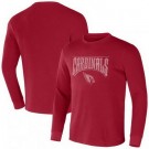 Men's Arizona Cardinals Red NFL x Darius Rucker Collection Thermal Long Sleeve T Shirt