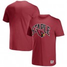 Men's Arizona Cardinals Red NFL x Staple Logo Lockup T Shirt