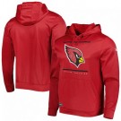 Men's Arizona Cardinals Red Printed Pullover Hoodie 302569