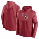 Men's Arizona Cardinals Red Shade Defender Raglan Pullover Hoodie