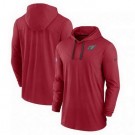 Men's Arizona Cardinals Red Sideline Pop Performance Pullover Long Sleeve Hoodie T Shirt