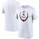 Men's Arizona Cardinals White Icon Legend Performance T Shirt