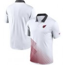 Men's Arizona Cardinals White RedVapor Performance Polo