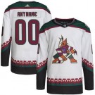 Men's Arizona Coyotes Customized White Alternate Authentic Jersey