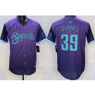 Men's Arizona Diamondbacks #39 Corbin Burnes Purple 2025 City Connect Limited Jersey