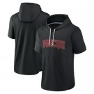 Men's Arizona Diamondbacks Black Short Sleeve Team Pullover Hoodie 306626