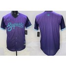 Men's Arizona Diamondbacks Blank Purple 2025 City Connect Limited Jersey
