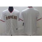 Men's Arizona Diamondbacks Blank White Cool Base Jersey