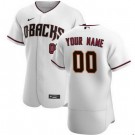 Men's Arizona Diamondbacks Customized White 2020 FlexBase Jersey