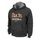 Men's Arizona Diamondbacks Dark Gray Printed Pullover Hoodie