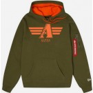 Men's Arizona Diamondbacks Green Alpha Industries Pullover Hoodie