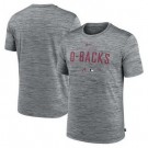 Men's Arizona Diamondbacks Grey Velocity Performance Practice T Shirt