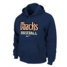 Men's Arizona Diamondbacks Navy Blue Printed Pullover Hoodie