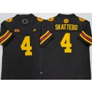 Men's Arizona State Sun Devils #4 Cameron Skattebo Limited Black 2026 College Football Jersey