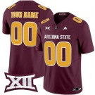 Men's Arizona State Sun Devils Custom Limited Red FUSE College Football Jersey
