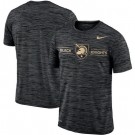 Men's Army Black Knights Black Velocity Sideline Legend Performance T Shirt 201040