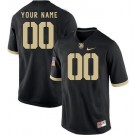 Men's Army Black Knights Customized Black College Football Jersey